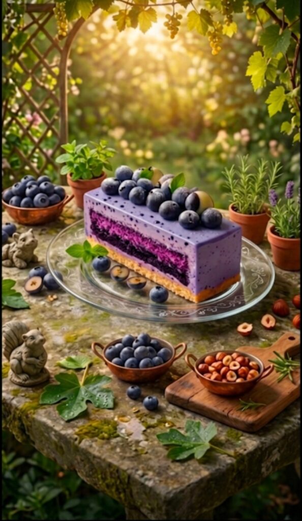 Blueberry Mousse Cake Recipe