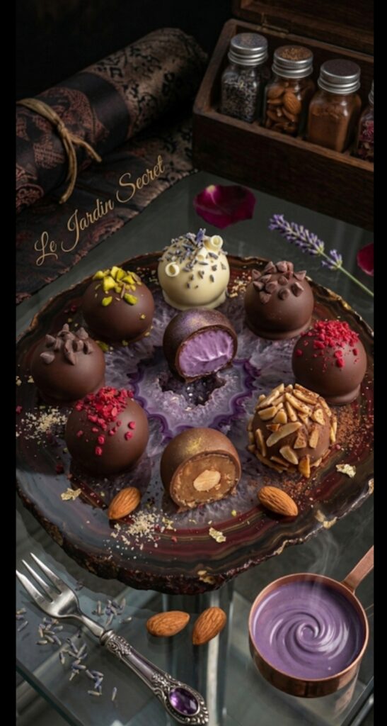 Homemade Raspberry Truffles