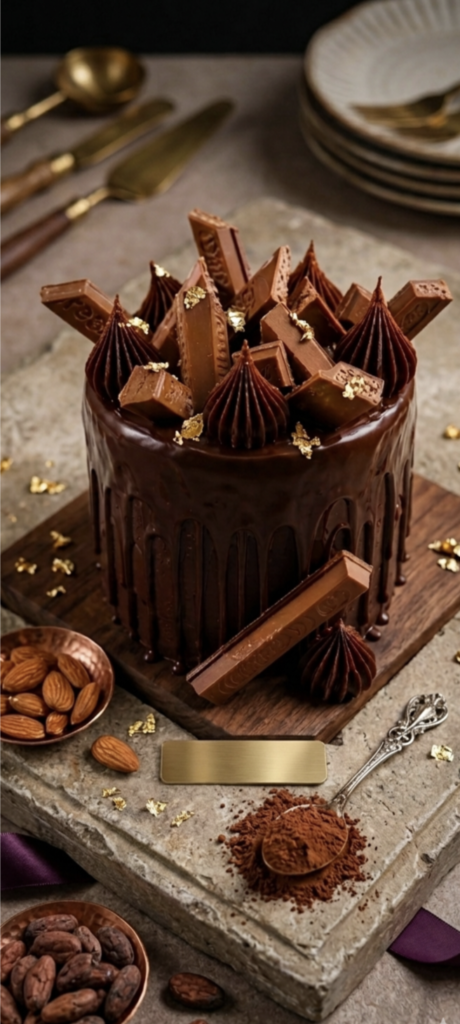 Belgium Kit-Kat Cake