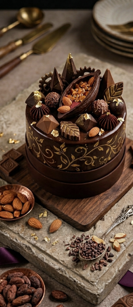 Belgium Kit-Kat Cake