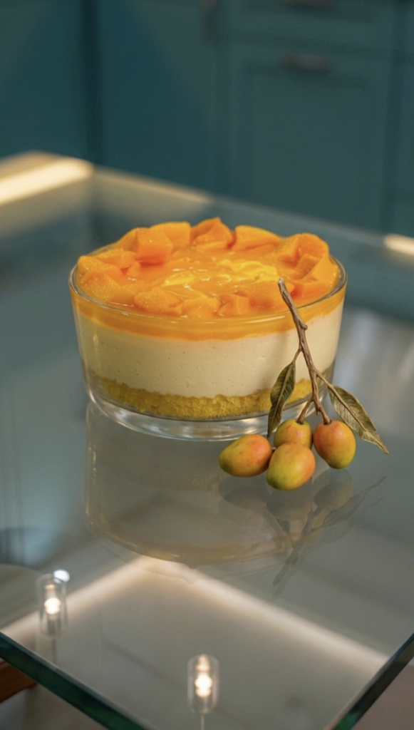 Mango Cheesecake Recipe without Cream Cheese
