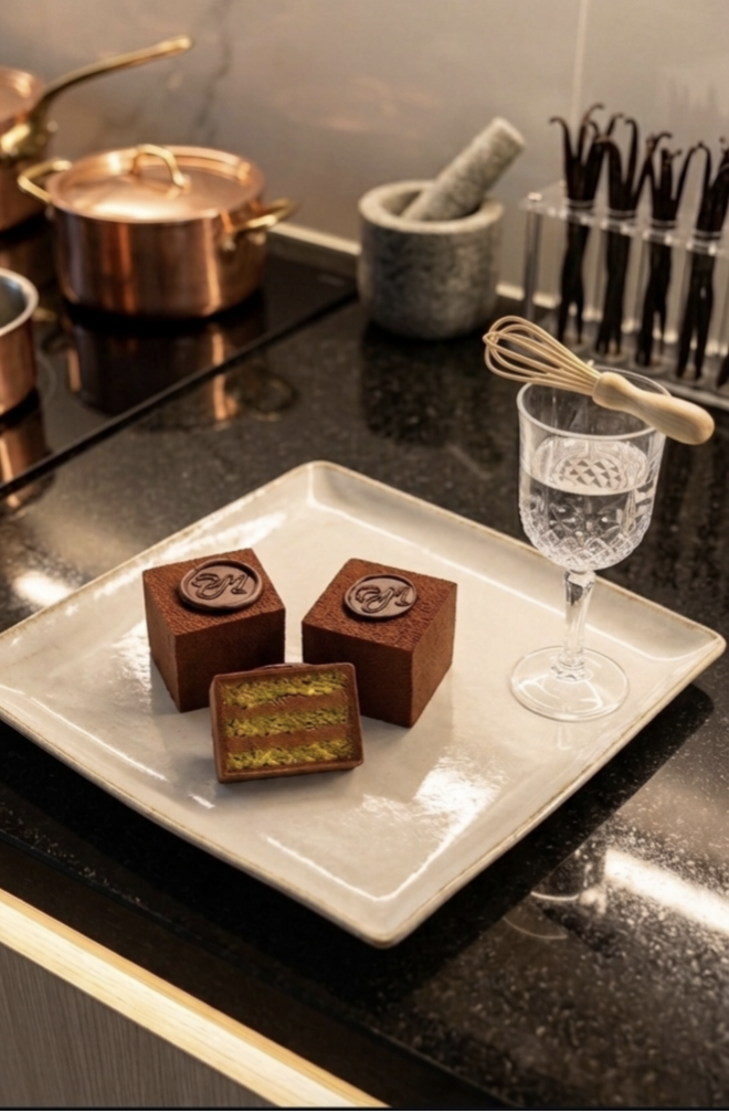 Chocolate Pistachio Cube Chocolate Pistachio Cube
