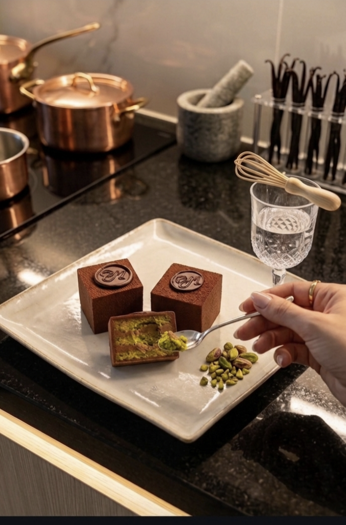 Chocolate Pistachio Cube Chocolate Pistachio Cube