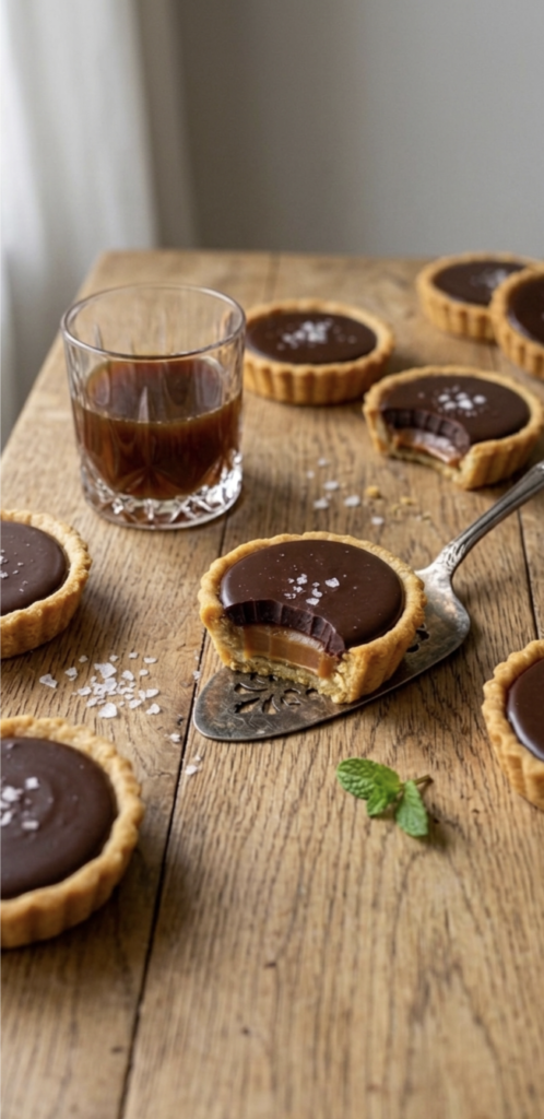 Salted Caramel Chocolate Tart