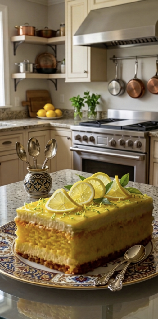Lemon Layer Cake Lemon Layer Cake