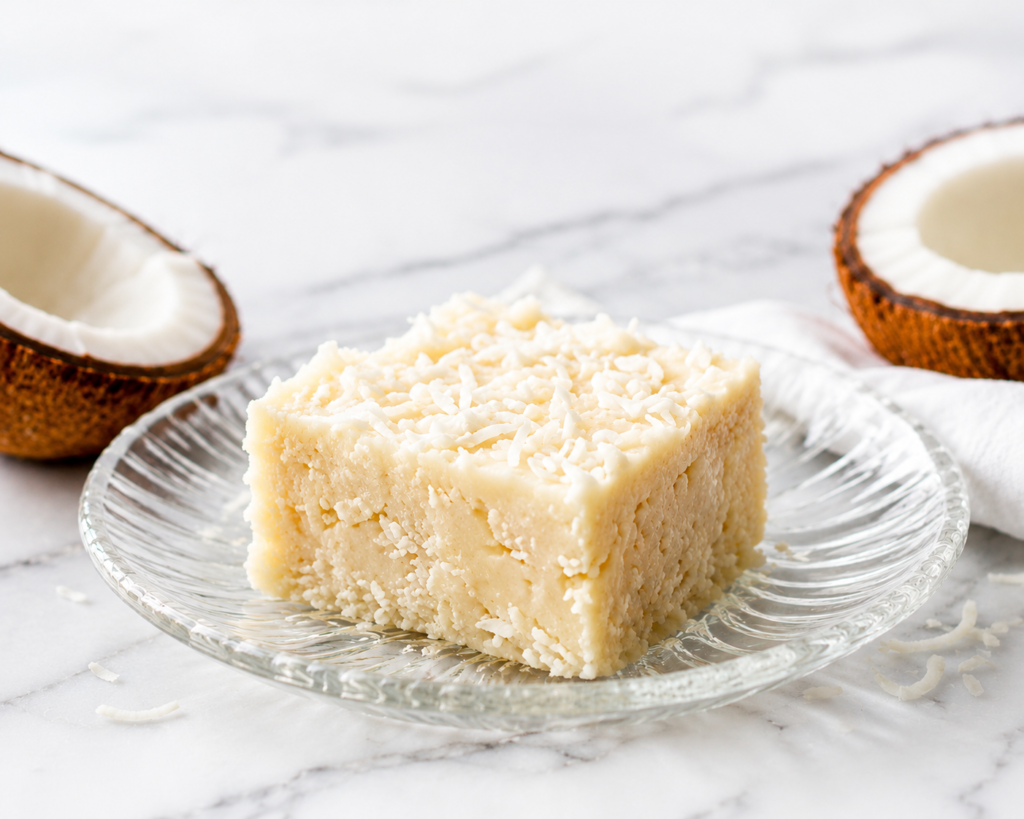 easy coconut fudge recipe