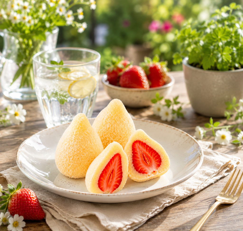 Coxinha de Morango Recipe