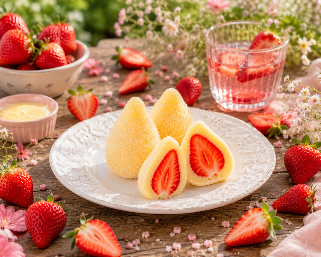 Coxinha de Morango Recipe
