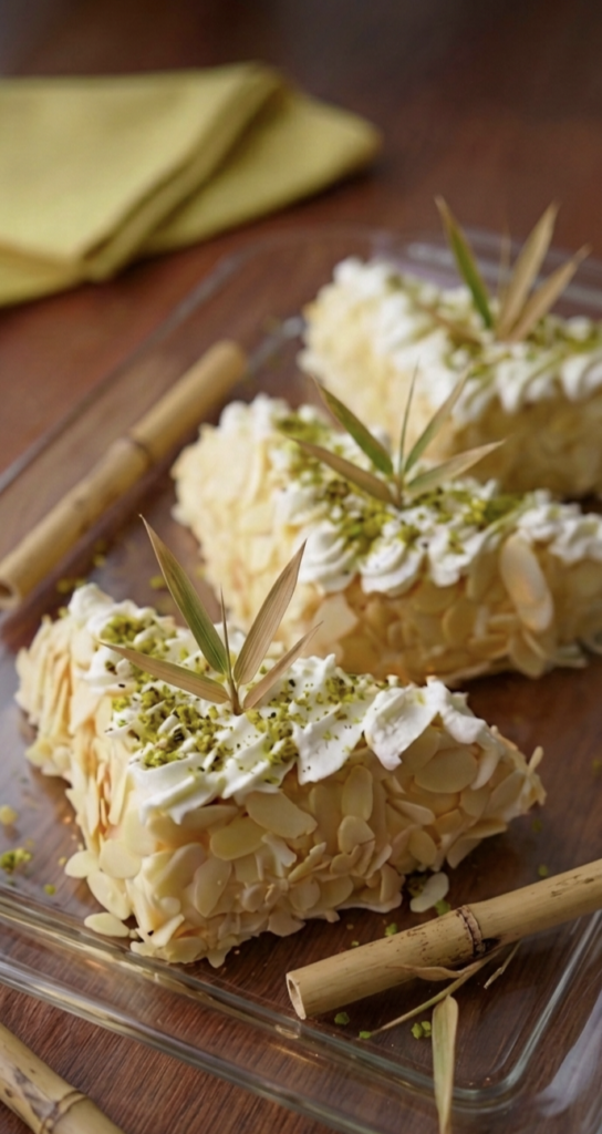 Almond Strawberry Cake