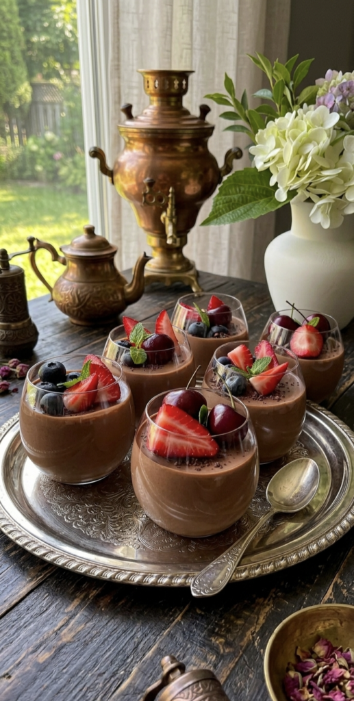 Eggless Chocolate Mousse Recipe