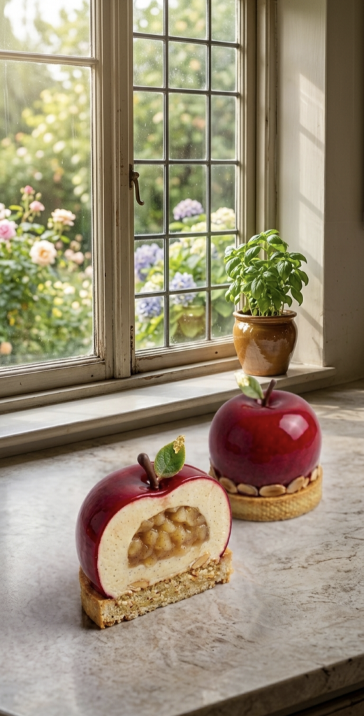 Apple Mousse Tart