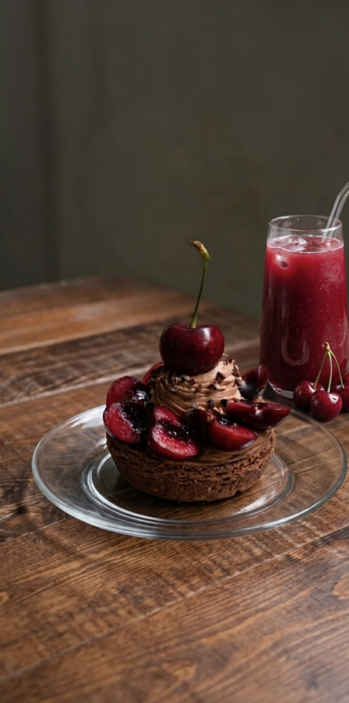 Chocolate Cherry Tart Recipe