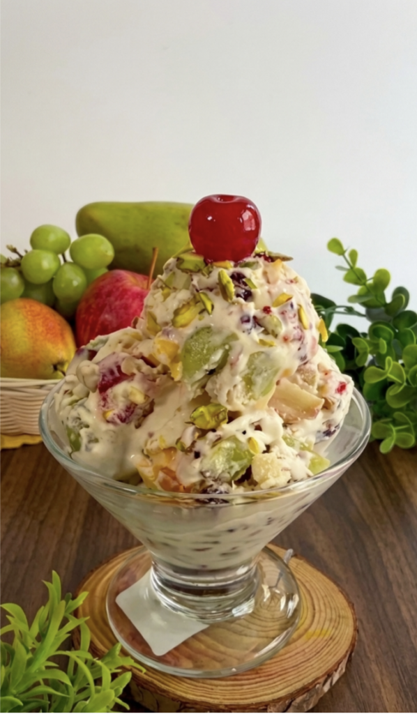 Fruit and Nut Ice Cream