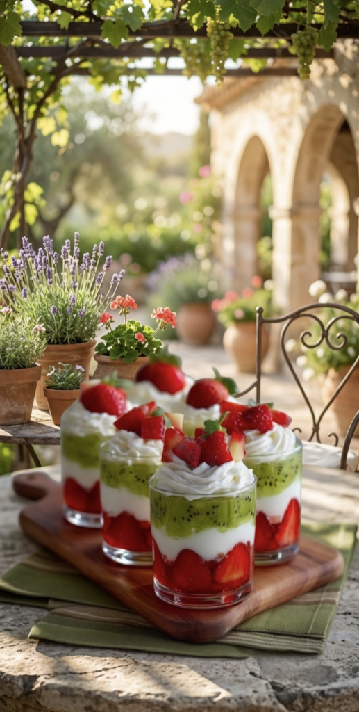 ​Strawberry Kiwi Parfait