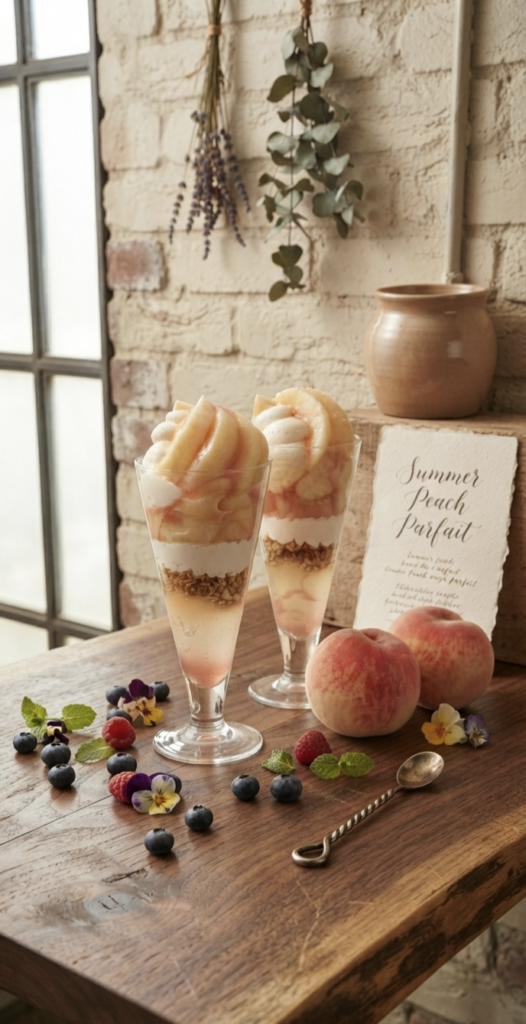 ​Peach Parfait Recipe