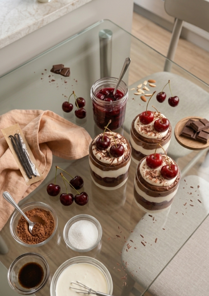 Easy No-Bake Black Forest Dessert
