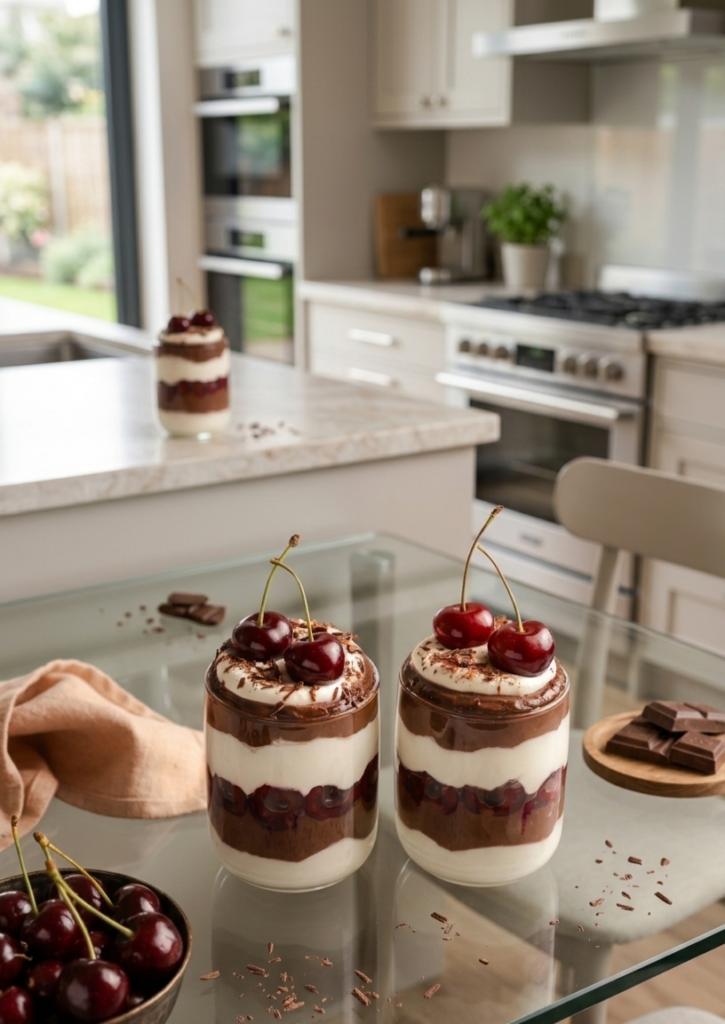 Easy No-Bake Black Forest Dessert
