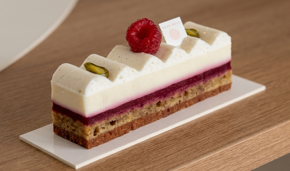 Vanilla Red Berry Entremet