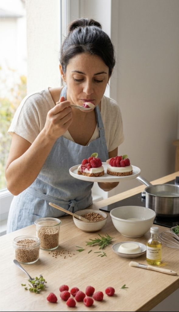 ​Raspberry Rosemary Tartlet