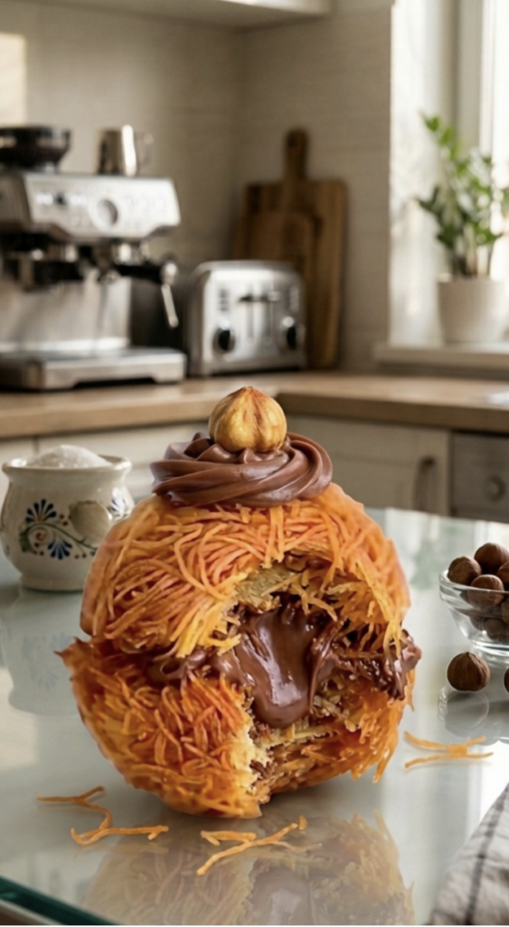 Kataifi Nutella Bites