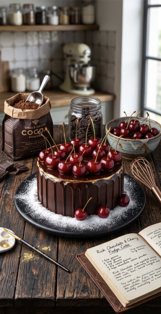 ​Decadent Chocolate Fudge Cake