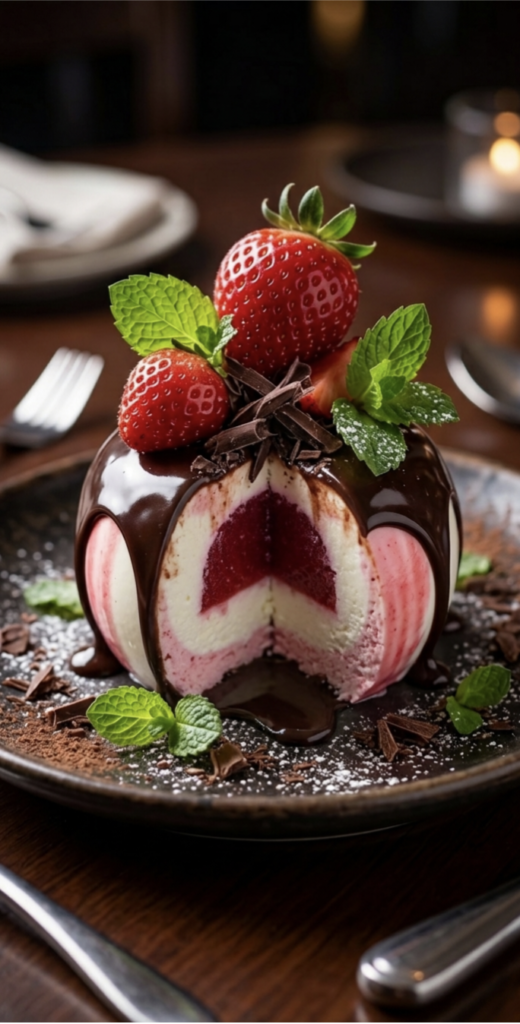 Chocolate Strawberry Dessert Chocolate Strawberry Dessert