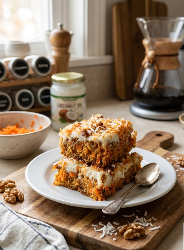 healthy carrot cake recipe