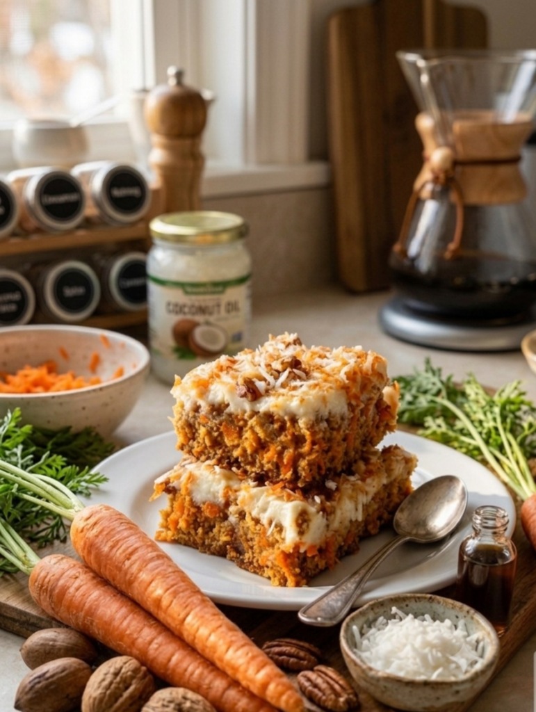 healthy carrot cake recipe